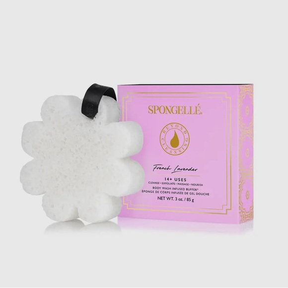GIFTS- French Lavender Body Wash Infused Sponge From Spongelle - Picture 2 of 2